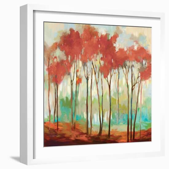 Beyond the Treetop-Allison Pearce-Framed Art Print