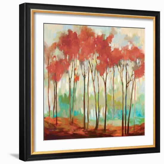 Beyond the Treetop-Allison Pearce-Framed Art Print