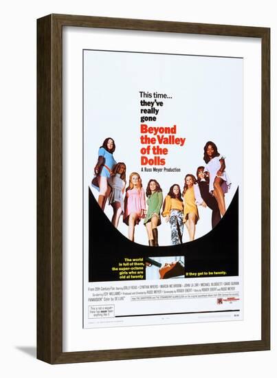 Beyond the Valley of the Dolls-null-Framed Premium Giclee Print
