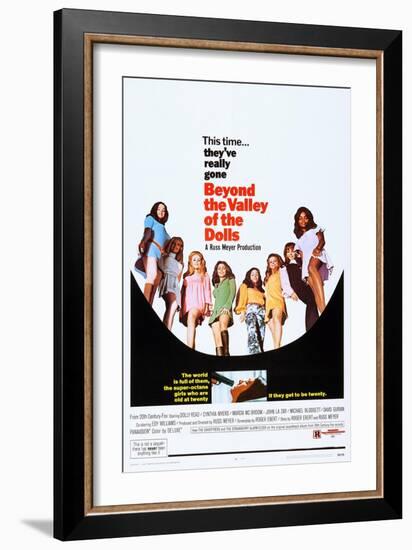 Beyond the Valley of the Dolls-null-Framed Premium Giclee Print