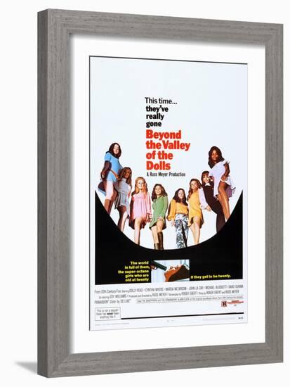 Beyond the Valley of the Dolls-null-Framed Art Print