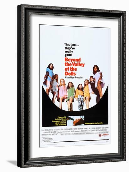 Beyond the Valley of the Dolls-null-Framed Art Print