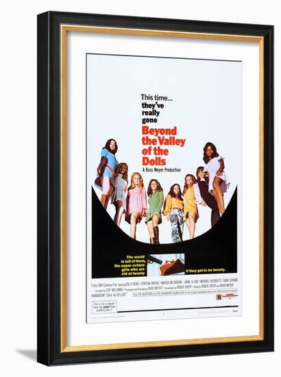 Beyond the Valley of the Dolls-null-Framed Art Print