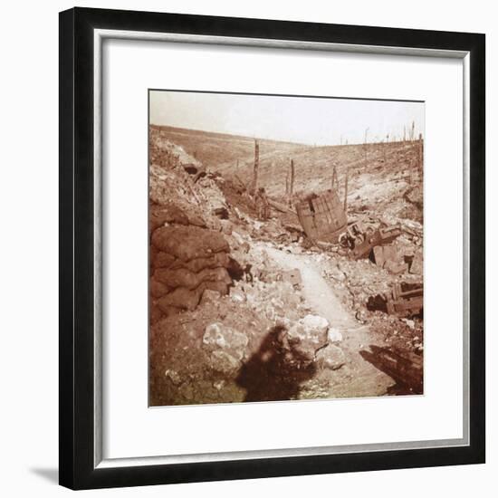 Bezonvaux, Verdun, northern France, c1914-c1918-Unknown-Framed Photographic Print