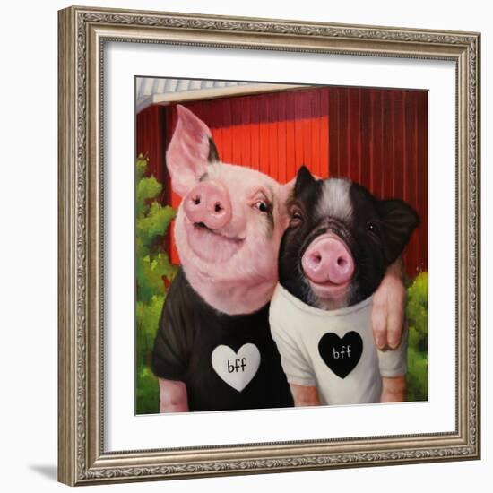 BFF-Lucia Heffernan-Framed Art Print