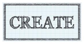 Sketched Words - Create-BG^Studio-Art Print