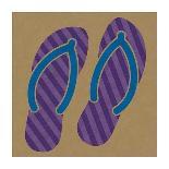 Summer Fun: Flip Flops-BG^Studio-Art Print