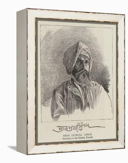 Bhai Gumuki Singh-null-Framed Premier Image Canvas