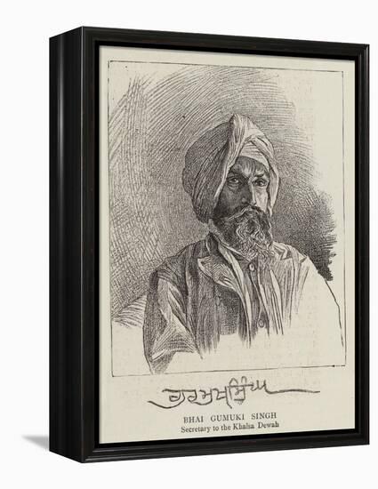 Bhai Gumuki Singh-null-Framed Premier Image Canvas