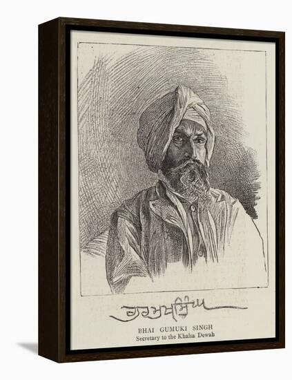 Bhai Gumuki Singh-null-Framed Premier Image Canvas