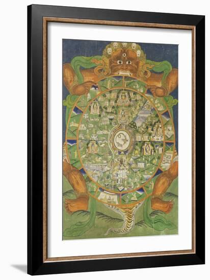 Bhavacakra et Bar-do-null-Framed Giclee Print