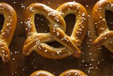 Homemade Soft Pretzels with Salt-bhofack22-Photographic Print