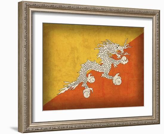 Bhutan-David Bowman-Framed Giclee Print