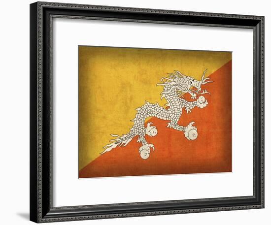Bhutan-David Bowman-Framed Giclee Print