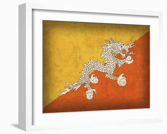 Bhutan-David Bowman-Framed Giclee Print