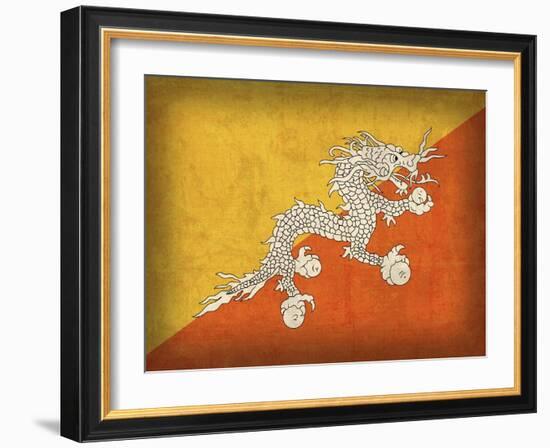 Bhutan-David Bowman-Framed Giclee Print