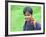 Bhutanese Girl Student in Uniform, Trongsa, Bhutan-Keren Su-Framed Photographic Print