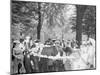 Bi-Centenary Celebration, Floral Parade, Carriage of Mrs. F.F. Ingram, Detroit, Mich.-null-Mounted Photo