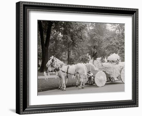 Bi-Centenary Celebration, Floral Parade, Ladies of the Maccabees, Detroit, Mich.-null-Framed Photo