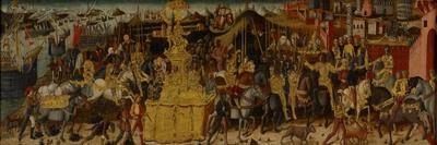 The Triumph of Scipio Africanus, C.1460 (Tempera on Fabric Mounted on Panel) (See also 488154)-Biagio D'Antonio-Framed Giclee Print