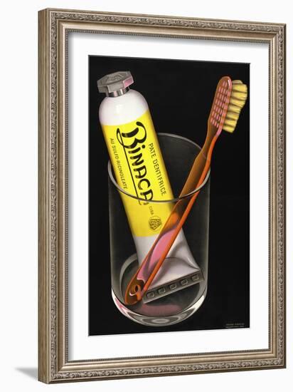 Bianca Toothpaste-null-Framed Giclee Print