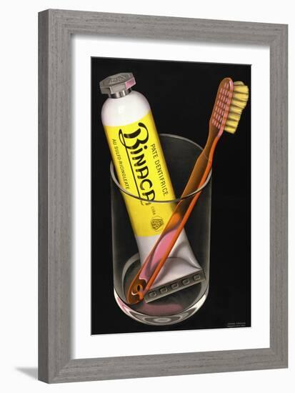 Bianca Toothpaste-null-Framed Giclee Print