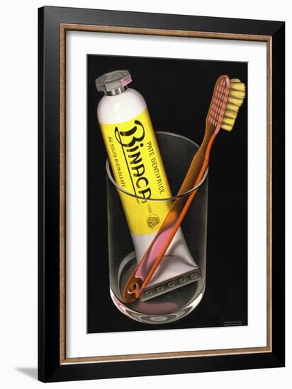 Bianca Toothpaste-null-Framed Giclee Print