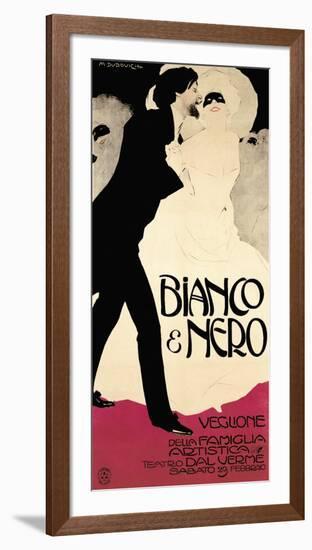 Bianco and Nero-Marcello Dudovich-Framed Art Print