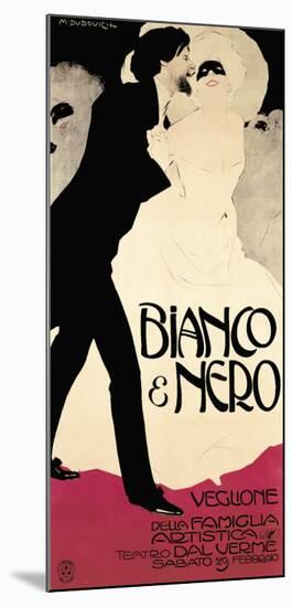 Bianco and Nero-Marcello Dudovich-Mounted Art Print