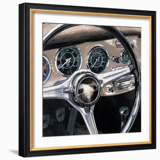 Bianco Corsa-Francis Brook-Framed Art Print