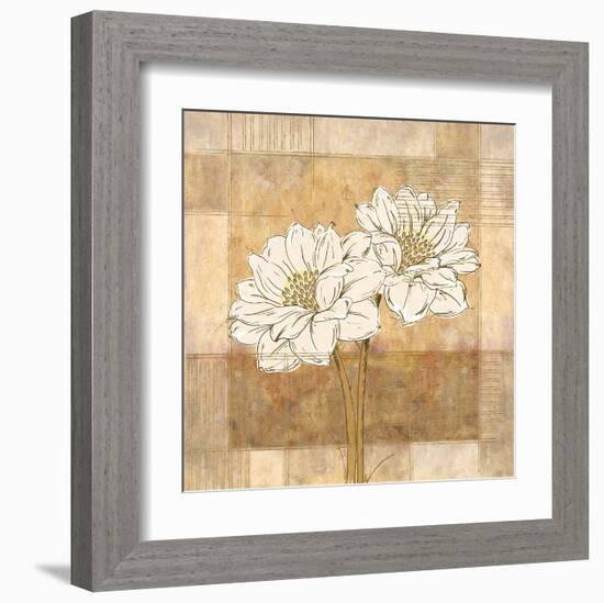 Bianco I-Linda Wood-Framed Giclee Print