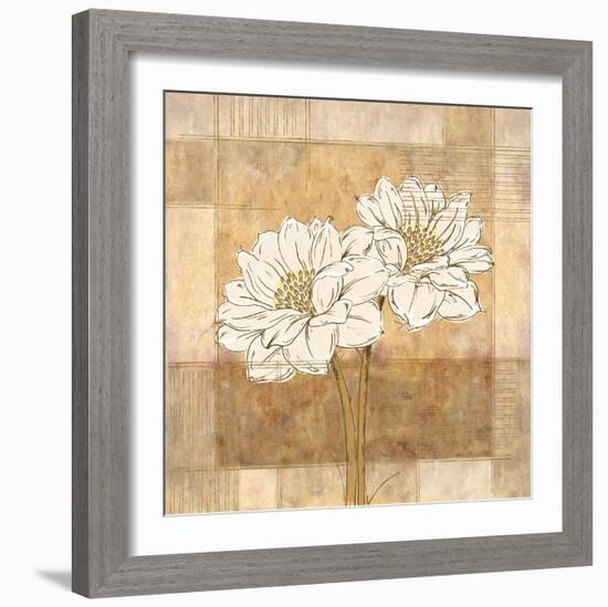 Bianco I-Linda Wood-Framed Giclee Print