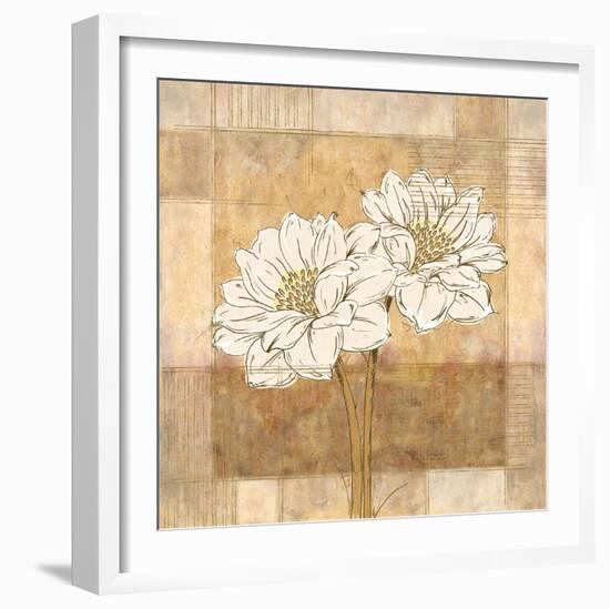 Bianco I-Linda Wood-Framed Giclee Print