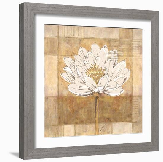 Bianco II-Linda Wood-Framed Giclee Print