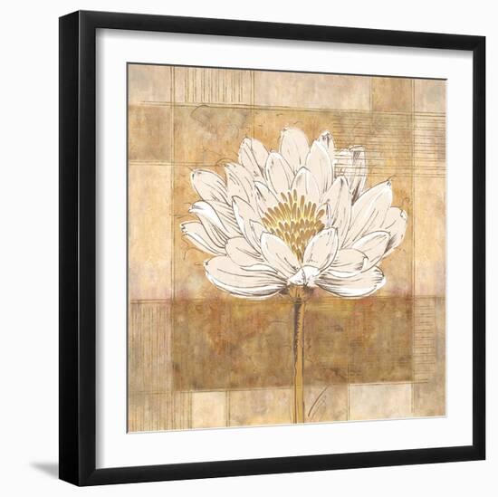 Bianco II-Linda Wood-Framed Giclee Print