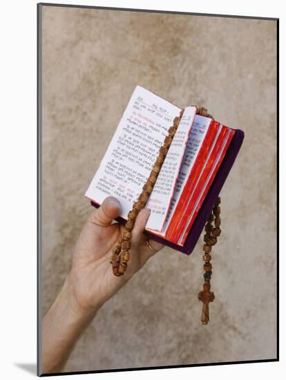 Bible and Rosary-Godong-Mounted Photographic Print