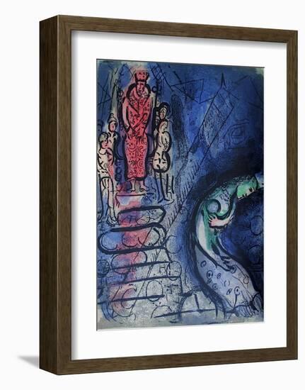 Bible: Assuérus Chasse Vasthi-Marc Chagall-Framed Premium Edition