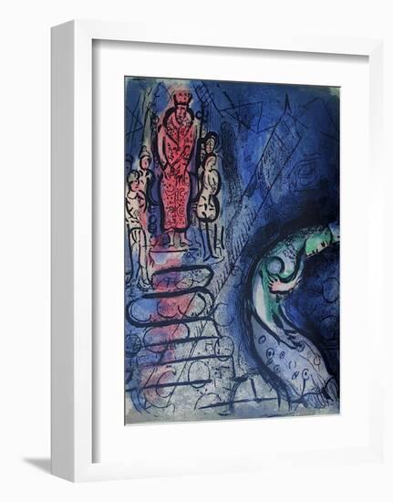 Bible: Assuérus Chasse Vasthi-Marc Chagall-Framed Premium Edition