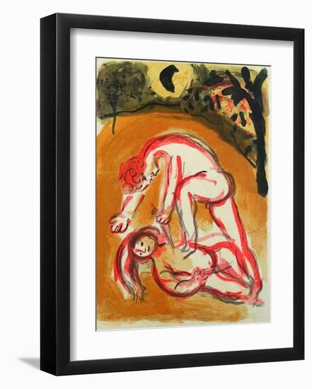 Bible: Cain et Abel-Marc Chagall-Framed Premium Edition