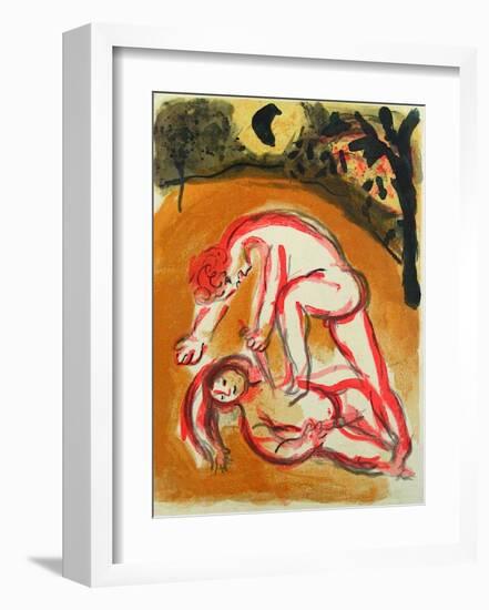 Bible: Cain et Abel-Marc Chagall-Framed Premium Edition