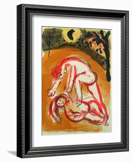 Bible: Cain et Abel-Marc Chagall-Framed Premium Edition