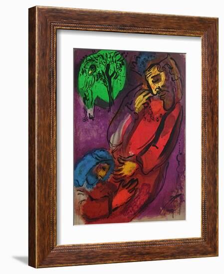 Bible: David et Absalon-Marc Chagall-Framed Premium Edition