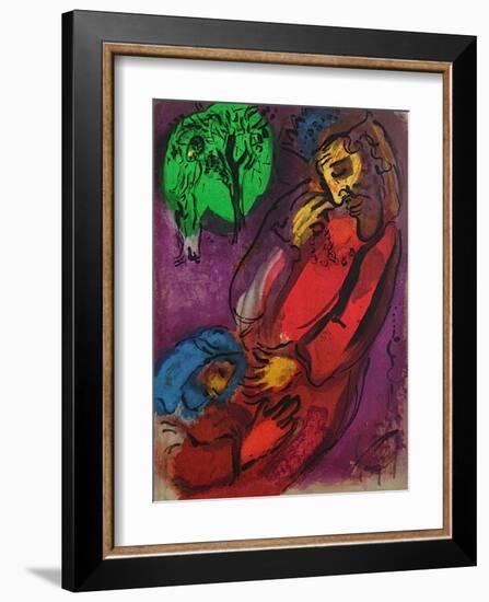 Bible: David et Absalon-Marc Chagall-Framed Premium Edition