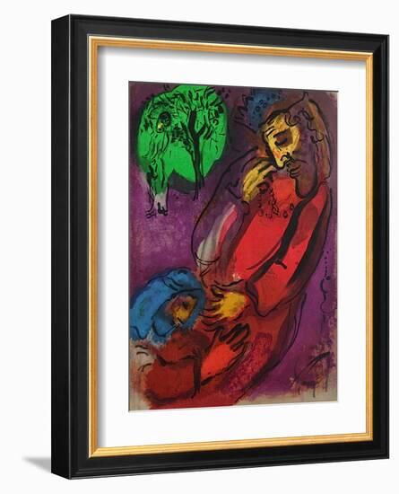 Bible: David et Absalon-Marc Chagall-Framed Premium Edition