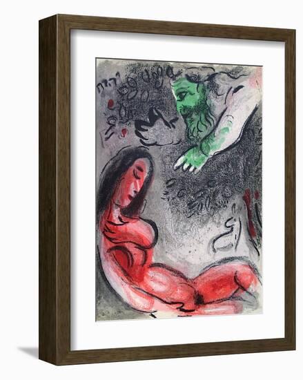 Bible: Eve Maudite Par Dieu-Marc Chagall-Framed Premium Edition
