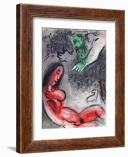 Bible: Eve Maudite Par Dieu-Marc Chagall-Framed Premium Edition