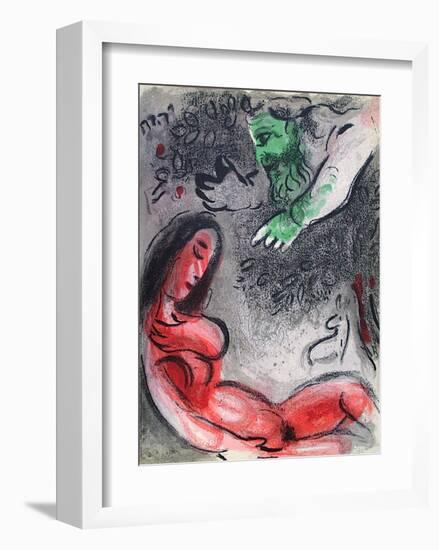 Bible: Eve Maudite Par Dieu-Marc Chagall-Framed Premium Edition