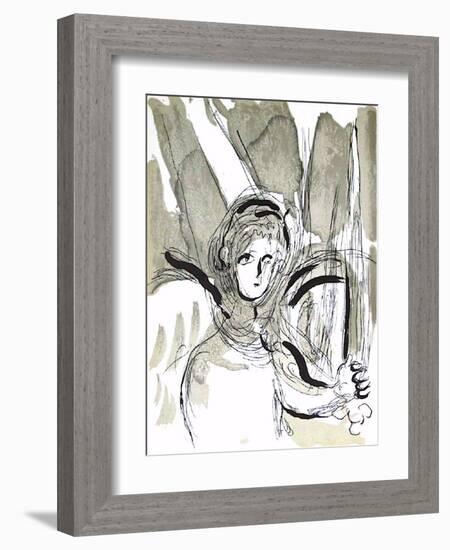 Bible: Lange a Lepee-Marc Chagall-Framed Premium Edition