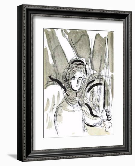 Bible: Lange a Lepee-Marc Chagall-Framed Premium Edition