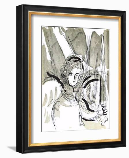 Bible: Lange a Lepee-Marc Chagall-Framed Premium Edition